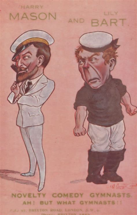 Harry Mason & Lily Bart Brixton Road London Comic Gymnastics Old