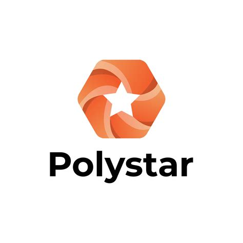 Polystar modern 3d logo design 23268816 Vector Art at Vecteezy