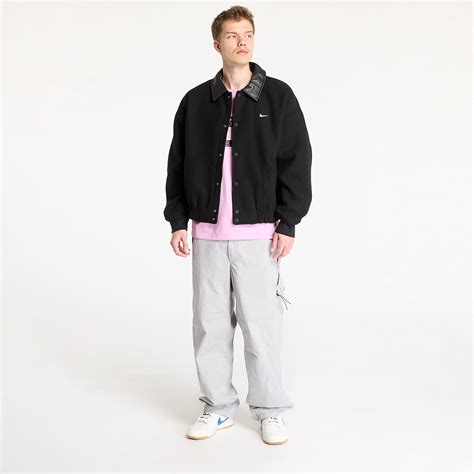 Якета Nike Solo Swoosh Men's Wool Varsity Jacket Black/ Black/ Black