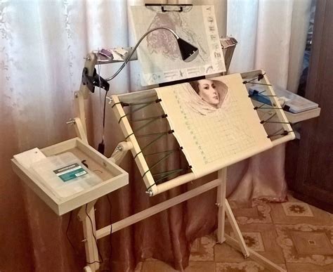 Стол для вышивания крестиком с подсветкой и лупой (Большой выбор фото ...