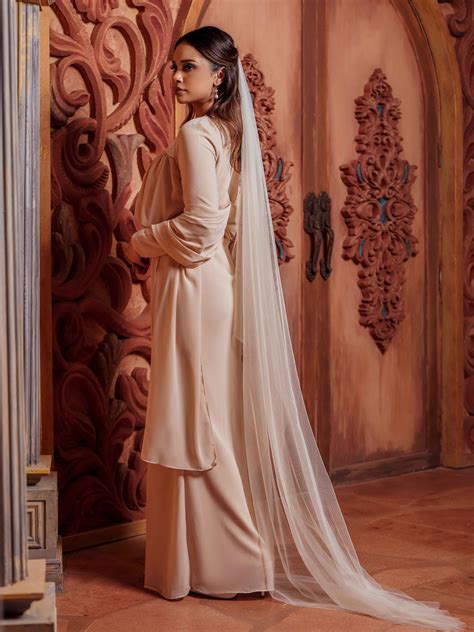 Camellia Empire | Baju Nikah RTW | Baju Kurung | Kurung Modern | Baju
