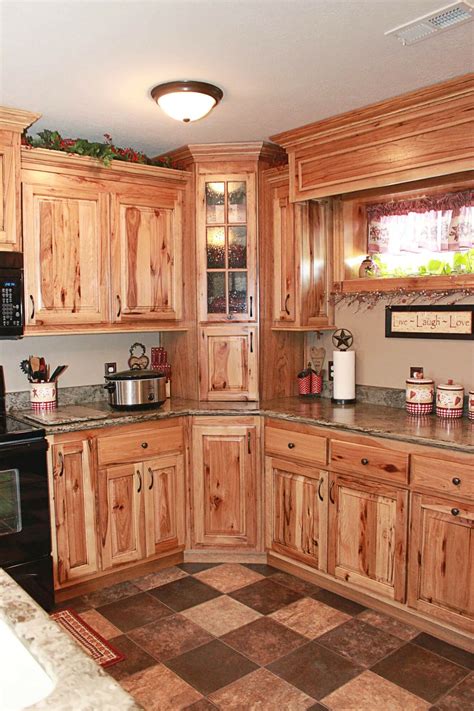 Rustic Hickory Kitchen Cabinets: A Timeless Design Statement - Home ...