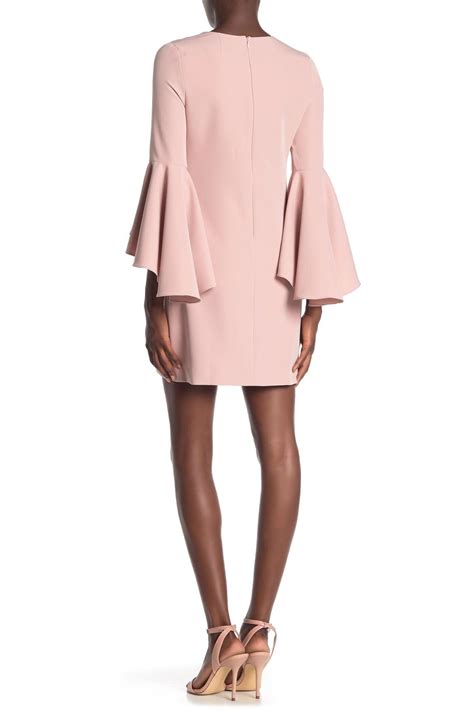 MILLY Synthetic Italian Candy Nicole Dress in Nude (Pink) - Lyst