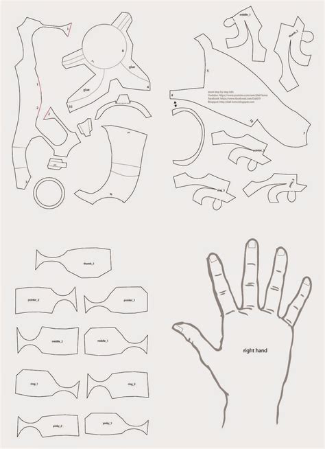 Iron Man Suit Template | williamson-ga.us