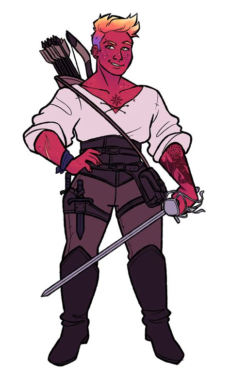 Blue Lennox on Twitter: "@xXAutumnIvyXx This is Pidge, my fire genasi