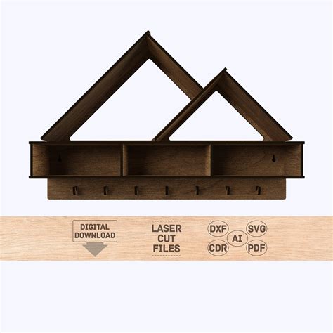 wall rack svg wall rack laser cut wall rack  wall rack patter