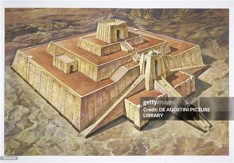 Great Ziggurat of Ur, illustration News Photo - Getty Images