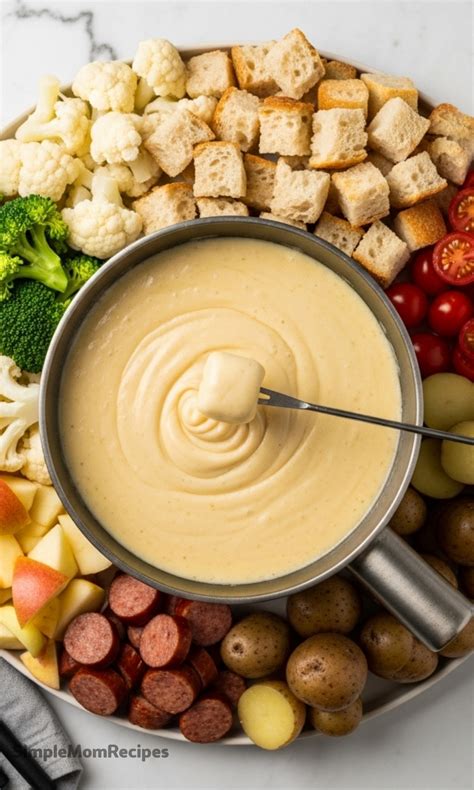 Cheese Fondue Recipe - Simple Mom Recipes