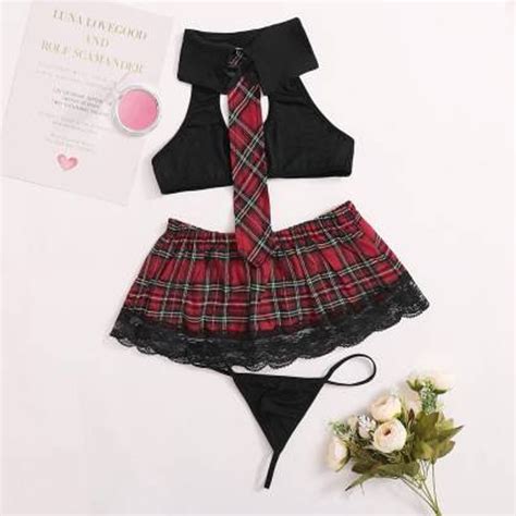 Sexy Student Schoolgirl Lingerie Set Extreme Cosplay Lingerie - Etsy
