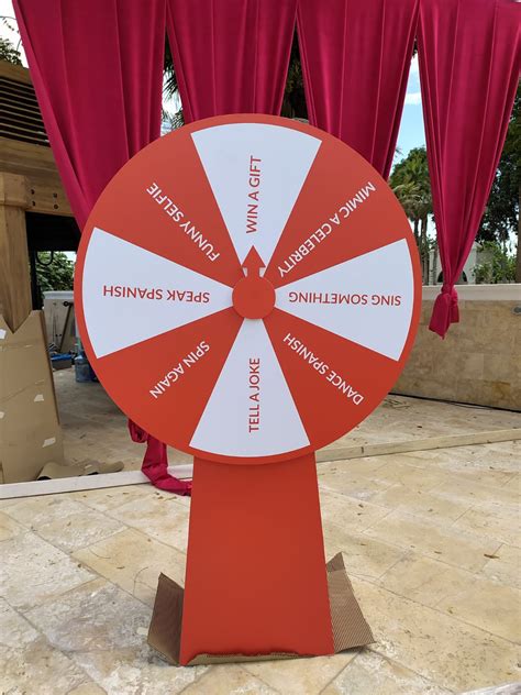 Spin the Wheel with customized Events Exhibitions wecareuae.com