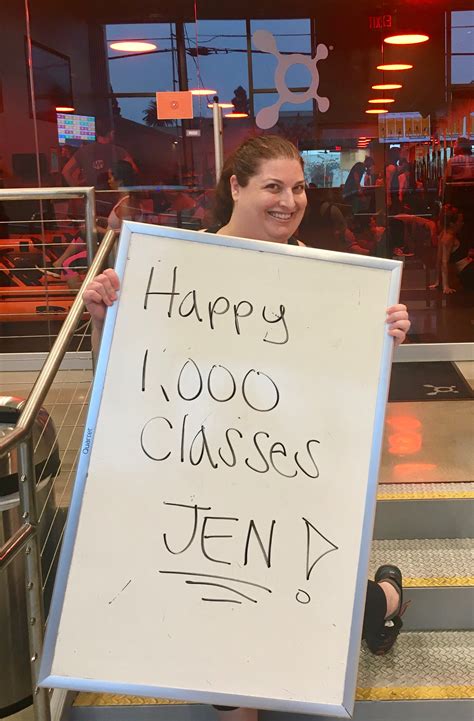 My 1000th OTF Class! : r/orangetheory