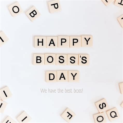 WE HAVE THE BEST BOSS! We want to wish a happy Boss's Day to our boss ...