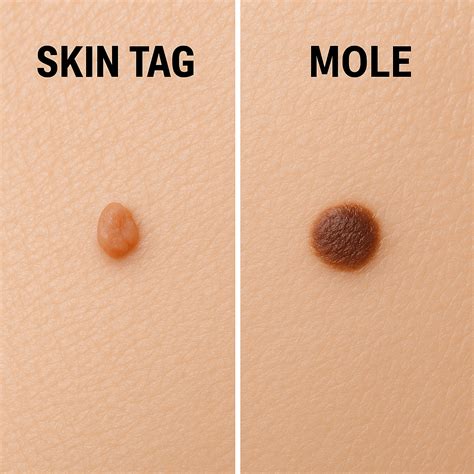 skin tags  moles