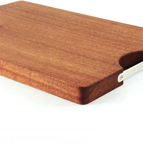 DERIFLY Cutting Board Solid Wood No Glue-Real Solid Wood Cutting Board