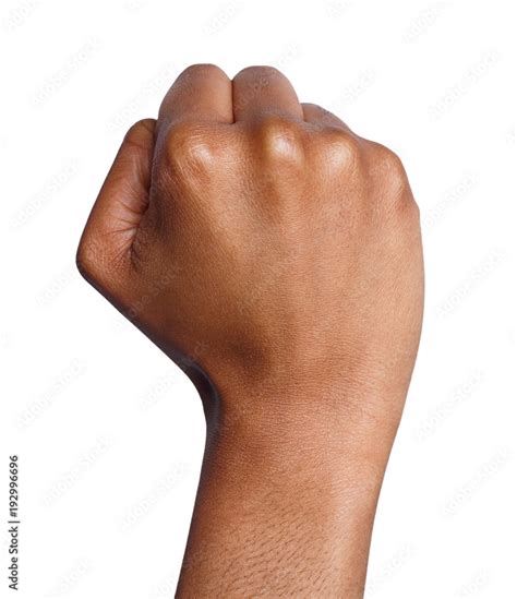 hand gesture woman clenched fist ready  punch stock photo adobe stock