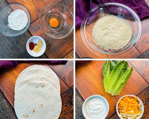 Chicken Snack Wrap Recipe