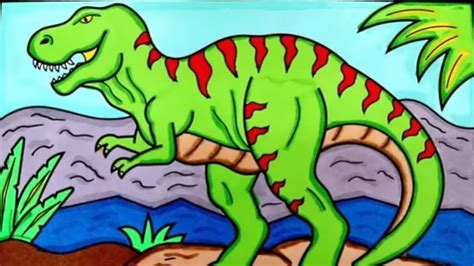 Como Desenhar Um Dinossauro Rex