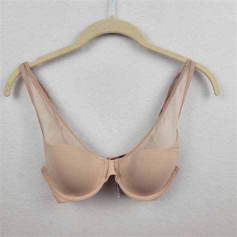 Victoria's Secret Padded Underwire Demi Bra - Nude - Size 32C | eBay