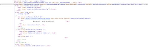 html    access child div  class results  doesnt