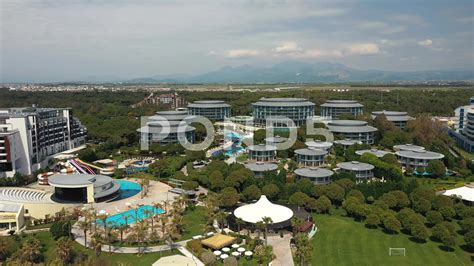 resort landscape top view