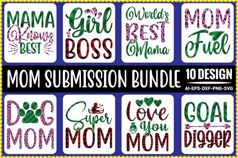 Mom Submission Design Bundle Graphic by creative creator · Creative Fabrica