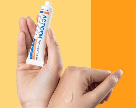 review gel giam mun actidem derma extra gel  tot khong