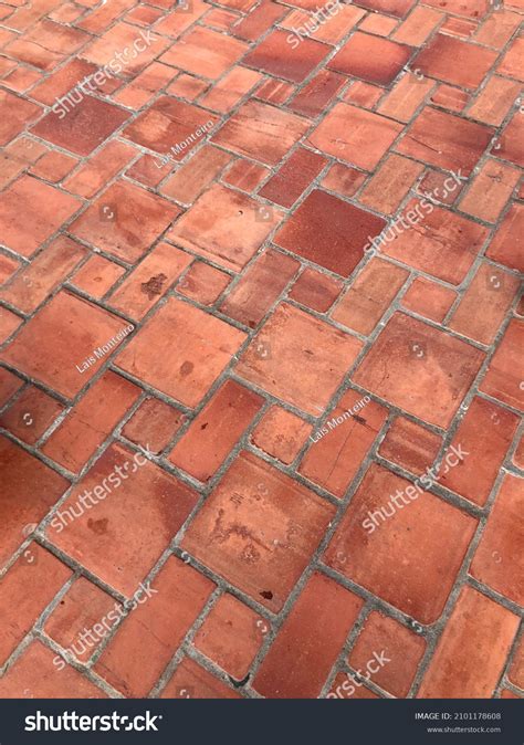 Rustic Brick Floor Background Stock Photo 2101178608 | Shutterstock