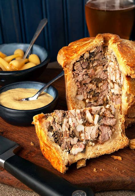 Game Pie Recipe - How to Make an English Hand-Raised Pie