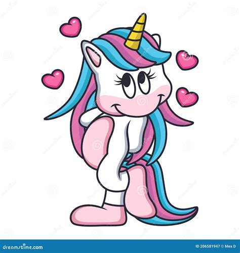 Shy Love Cartoon