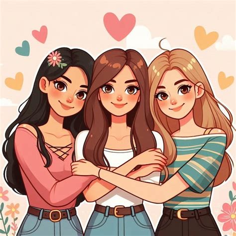 Imagem De Três Amigas