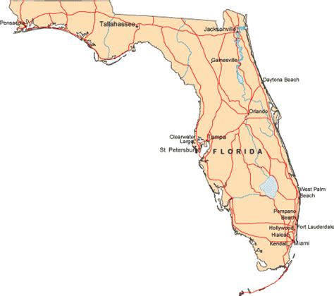 map  florida