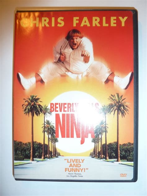 Beverly Hills Ninja DVD 1997 martial arts comedy movie Chris Farley