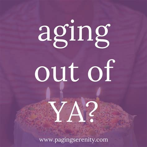 aging   ya paging serenity