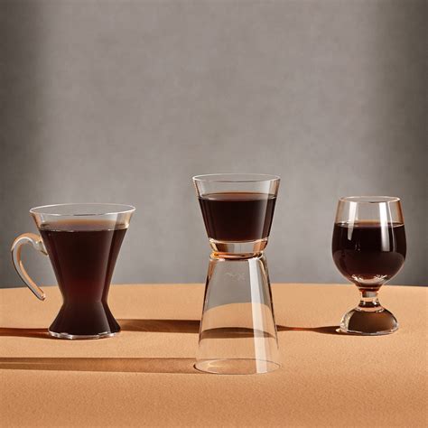 Tasse à café en cristal DELIZIA By NUDE