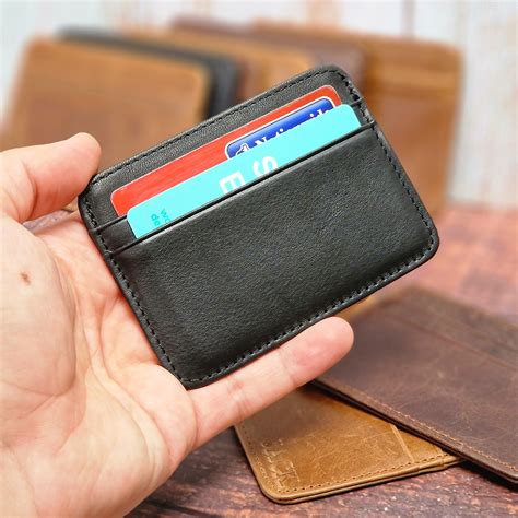 card holder leather men's 3