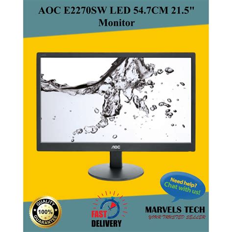AOC E2270SW LED 54.7CM 21.5" Monitor (TODAY SHIP OUT) READY STOCK ...