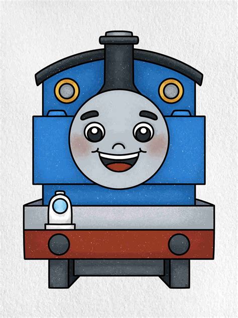 Printable Thomas The Tank Engine Face [2025]