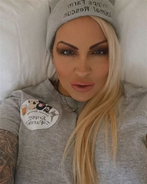 Jodie Marsh says she feels 'fat but content' after stepping away from