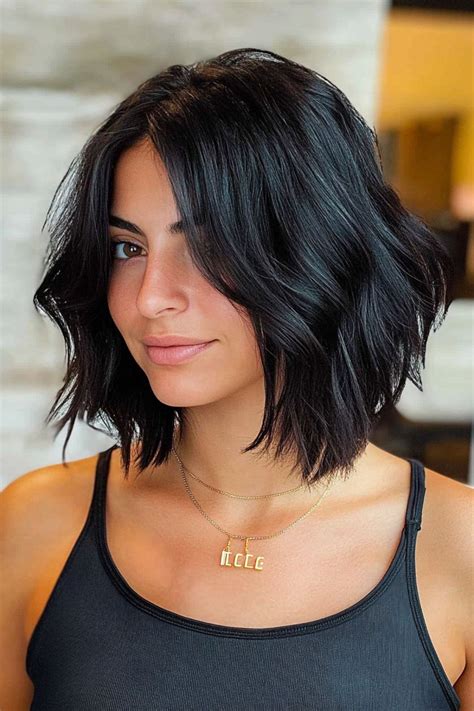 70+ Coolest Long Bob Hairstyles aka | Short dark hair, Long bob