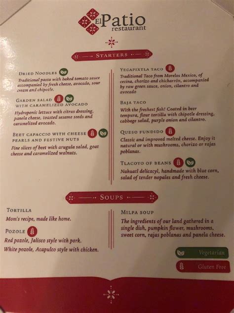 Menu at Himitsu restaurant, San José del Cabo