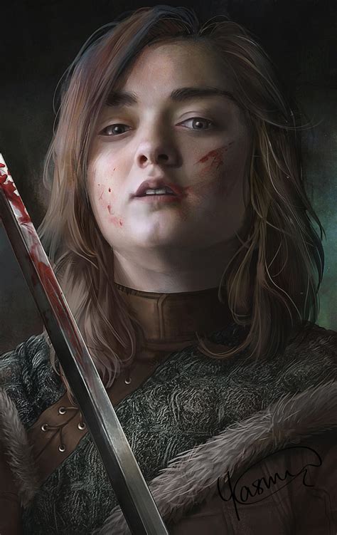 Arya Stark by Yasmine-Arts on DeviantArt