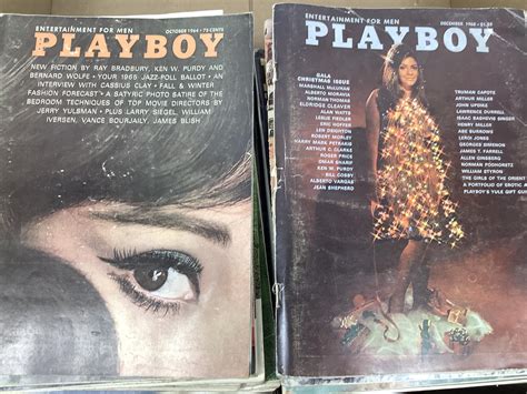 Lot - Vintage 1960-80’s Playboy Magazines