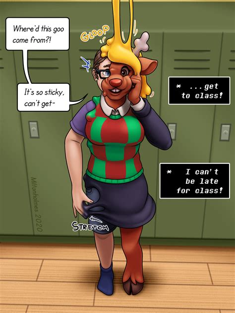 [C] Noelle Running in the Halls by Miltonholmes on DeviantArt