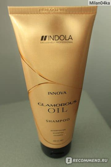 Шампунь Indola Glamours Oil Shampoo - «Одноразовый продукт» | отзывы
