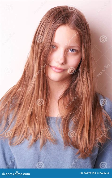 Lovely Cute Young Woman In Swimwear Royalty-Free Stock Photo