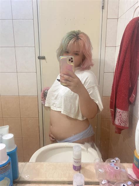 My boyfriend saw how bloated i am today and he said he wanted to