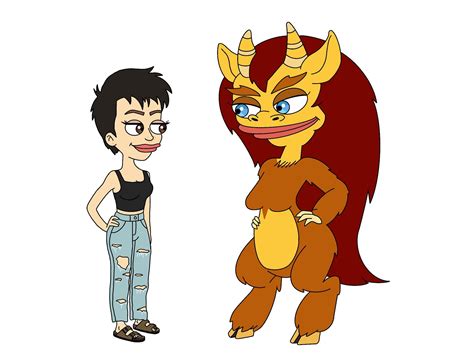 Custom Big Mouth Character and Hormone Monster | Etsy