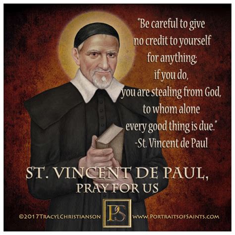 Saint Vincent de Paul 1581 - 1660 Feast day:... - Portraits of Saints