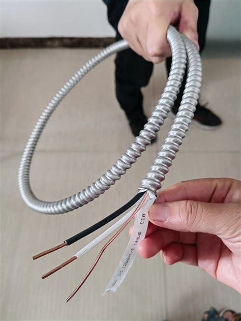 Bx Wire AC90 Cable 12/2 14/2 600V Aluninum Tape Interlocked Armored