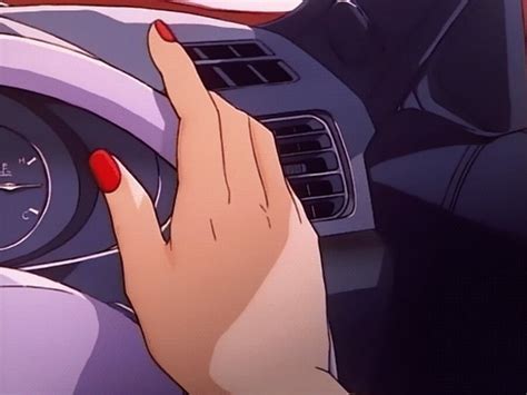 50+ Aesthetic Anime Cars & Driving GIFs